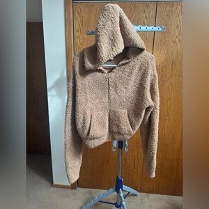 Skims Cozy Knit Zip Up Hoodie and Cozy Knit Jogger